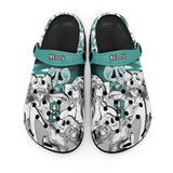 Nel Tu Clogs Shoes Manga Style Personalized