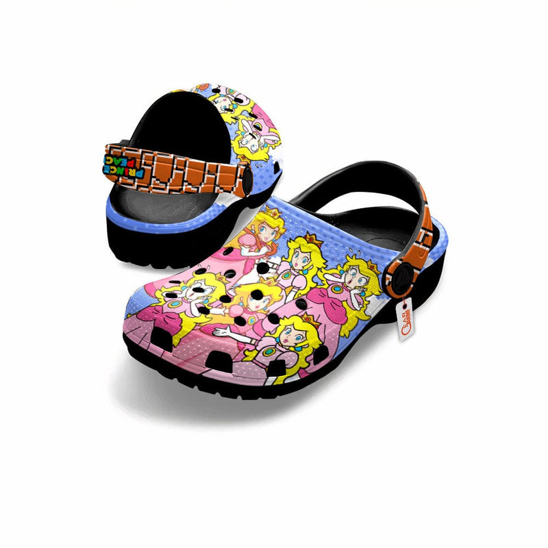 Princess Peach Clogs Custom For Mario Fans