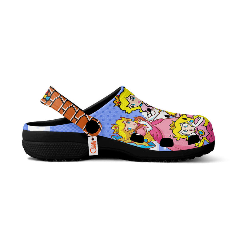 Princess Peach Clogs Custom For Mario Fans