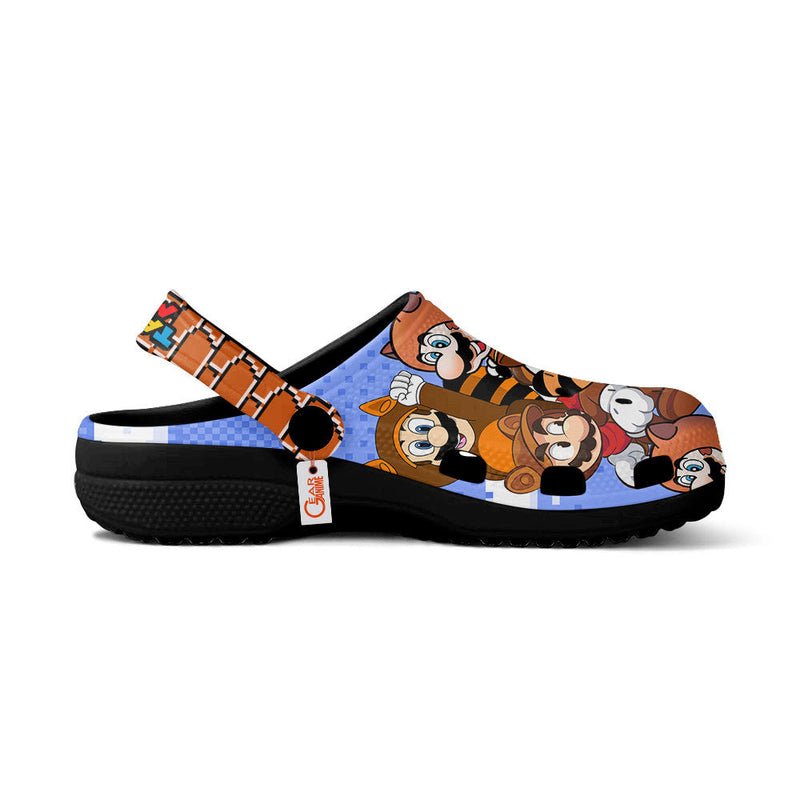 Tanooki Mario Clogs Shoes