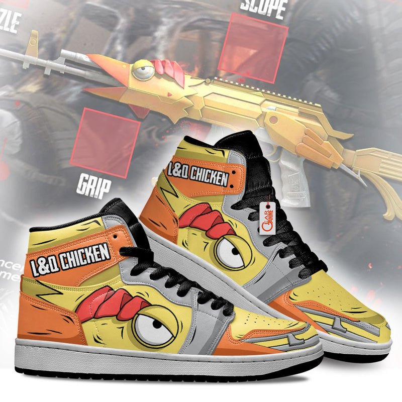 L&Q Chicken J1-Sneakers Custom Games Shoes