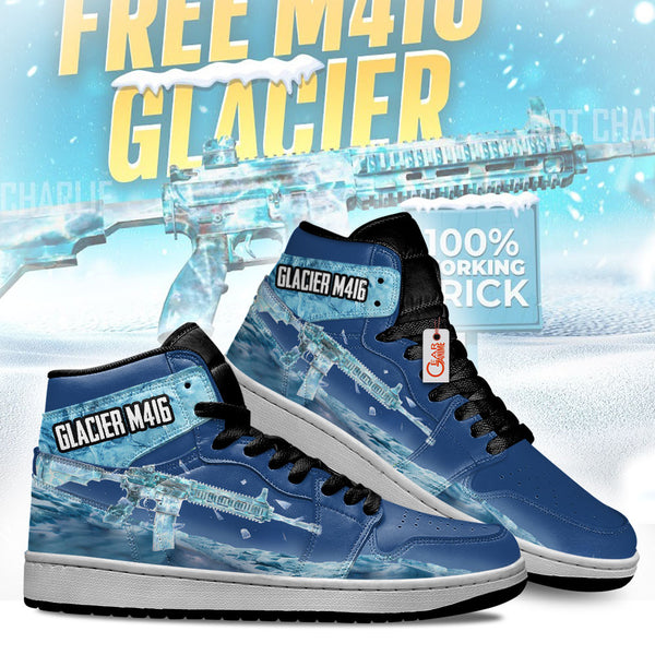 M416 Glacier J1-Sneakers Custom Games Shoes