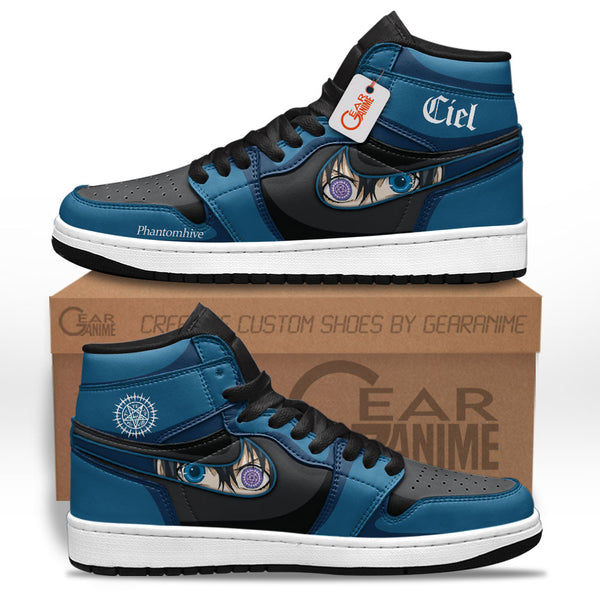 Ciel Phantomhive J1-Sneakers Personalized Shoes