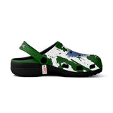 Survey Corps Green Clogs Shoes Personalized