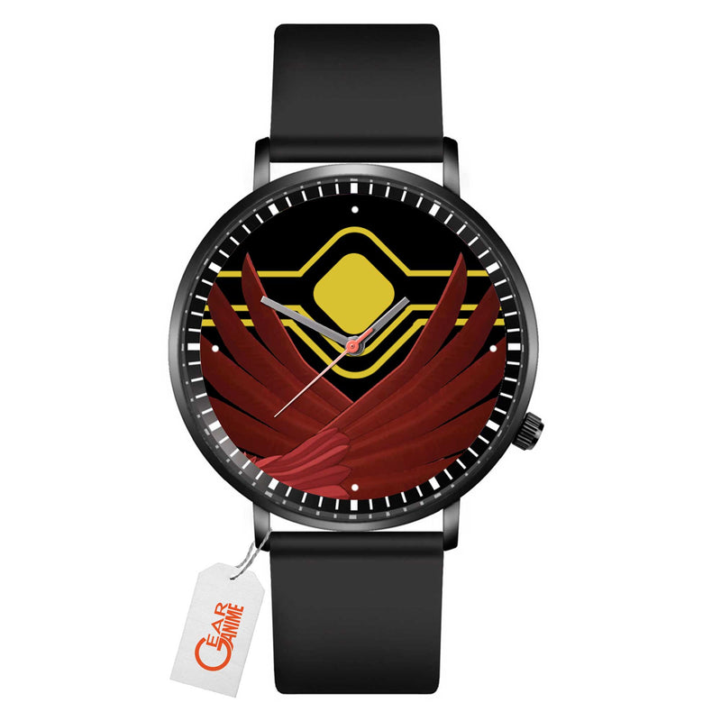 Hawks Leather Band Wrist Watch