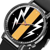 Chargebolt Leather Band Wrist Watch