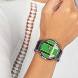 Froppy Leather Band Wrist Watch