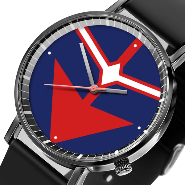 All Might Leather Band Wrist Watch