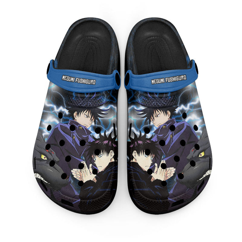 Megumi Fushiguro Clogs Shoes Personalized