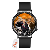 Ichigo Kurosaki Leather Band Wrist Watch