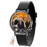 Ichigo Kurosaki Leather Band Wrist Watch