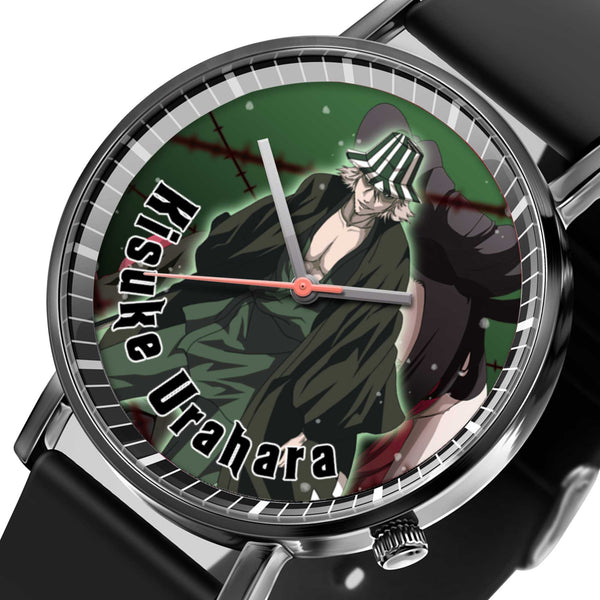 Kisuke Urahara Leather Band Wrist Watch