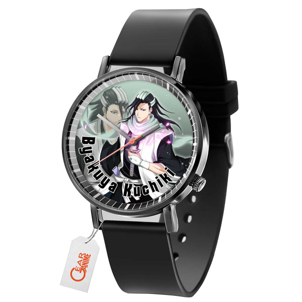 Byakuya Kuchiki Leather Band Wrist Watch