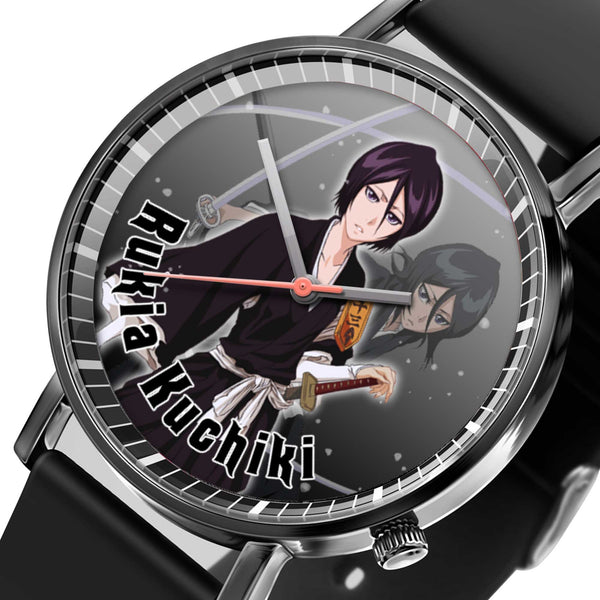 Rukia Kuchiki Leather Band Wrist Watch