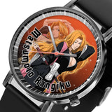 Matsumoto Rangiku Leather Band Wrist Watch