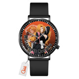 Matsumoto Rangiku Leather Band Wrist Watch