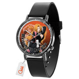 Matsumoto Rangiku Leather Band Wrist Watch