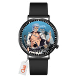 Grimmjow Jaegerjaquez Leather Band Wrist Watch