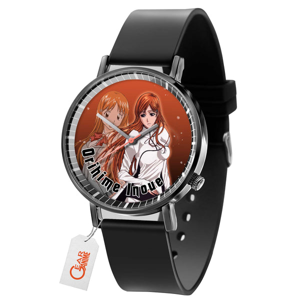 Orihime Inoue Leather Band Wrist Watch