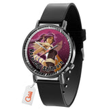 Yoruichi Shihouin Leather Band Wrist Watch