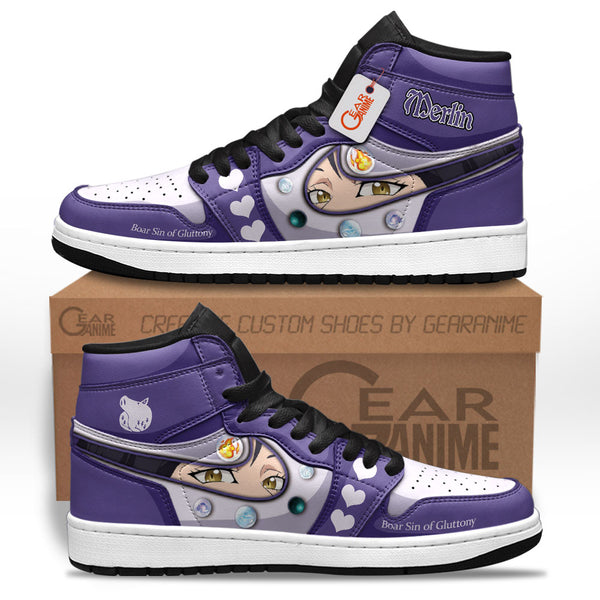 Merlin Gluttony J1-Sneakers Personalized Shoes