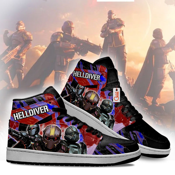 Helldivers J1-Sneakers Custom Games Shoes