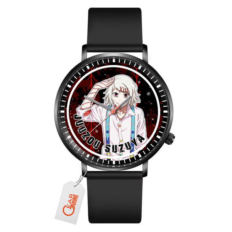 Juuzou Suzuya Leather Band Wrist Watch Personalized