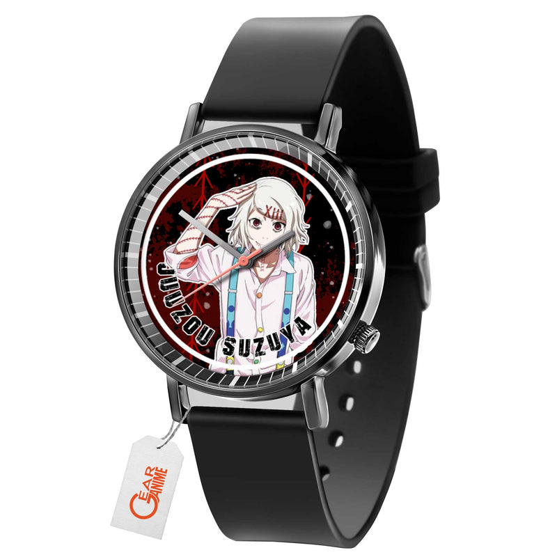 Juuzou Suzuya Leather Band Wrist Watch Personalized