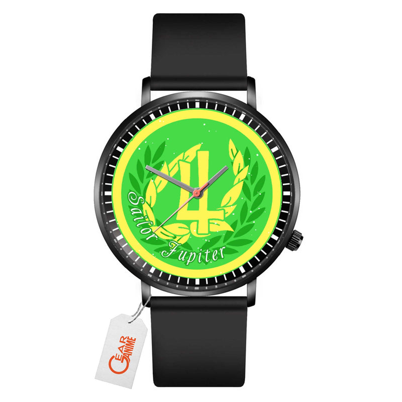 Sailor Jupiter Leather Band Wrist Watch Personalized