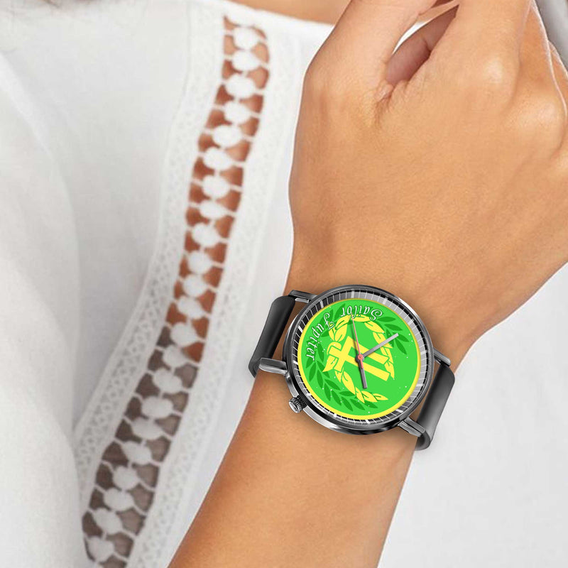 Sailor Jupiter Leather Band Wrist Watch Personalized