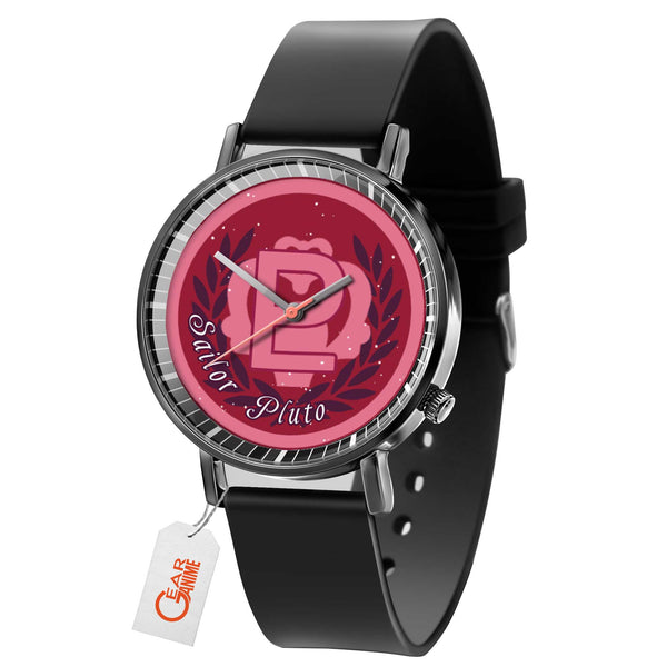 Sailor Pluto Leather Band Wrist Watch Personalized