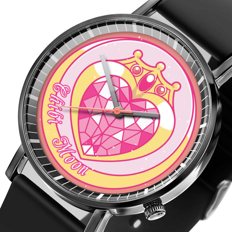 Chibiusa Leather Band Wrist Watch Personalized