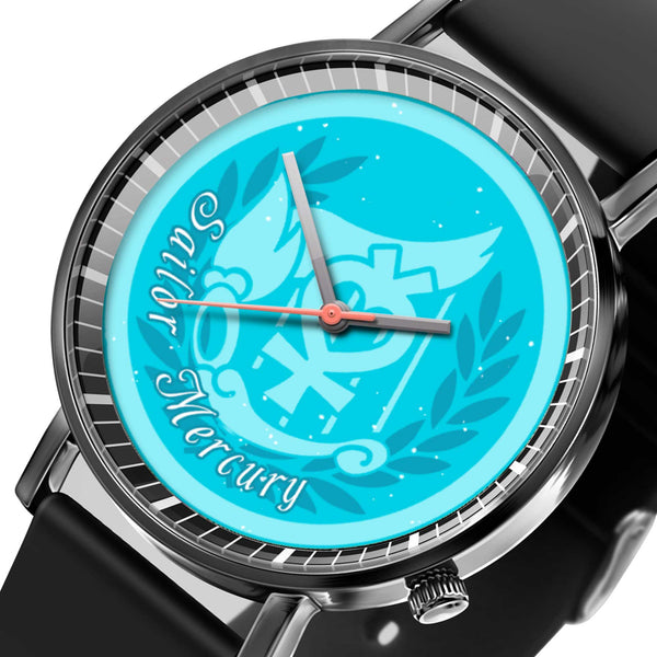 Sailor Mercury Leather Band Wrist Watch Personalized