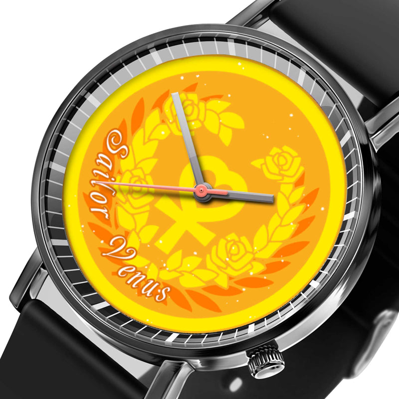 Sailor Venus Leather Band Wrist Watch Personalized