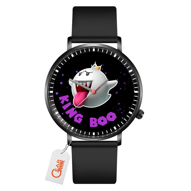 King Boo Leather Band Wrist Watch Personalized