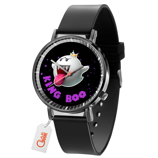 King Boo Leather Band Wrist Watch Personalized