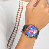 Toadette Leather Band Wrist Watch Personalized