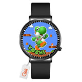 Yoshi Leather Band Wrist Watch Personalized