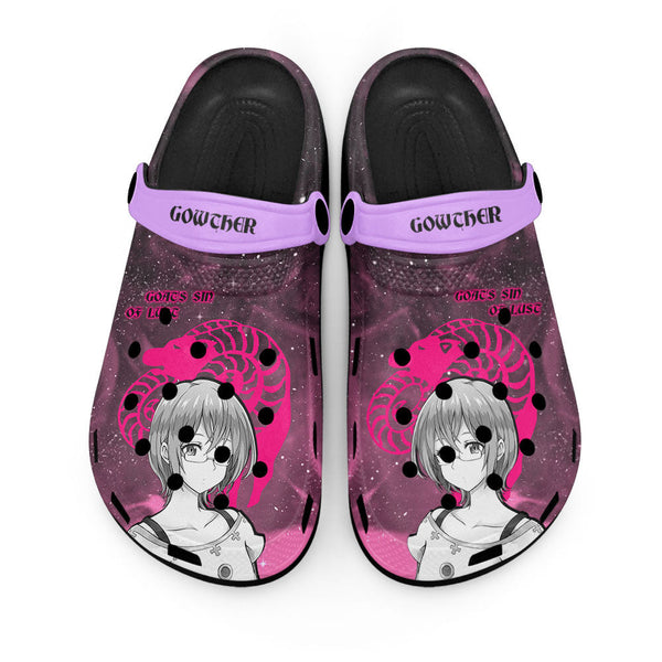 Gowther Lust Clogs Shoes Personalized