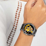 Bowser Leather Band Wrist Watch Personalized