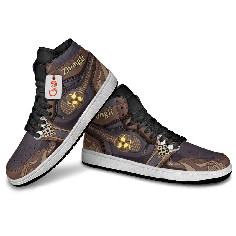 Zhongli J1-Sneakers Custom Genshin Impact Shoes