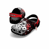 The Skull Knight Clogs Shoes Personalized