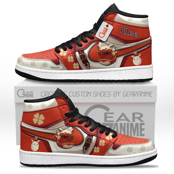 Klee Custom Genshin Impact Games Shoes J1-Sneakers