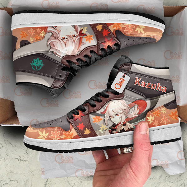 Kaedehara Kazuha Custom Genshin Impact Games Shoes J1-Sneakers