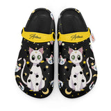 Artemis Cat Clogs Shoes Personalized