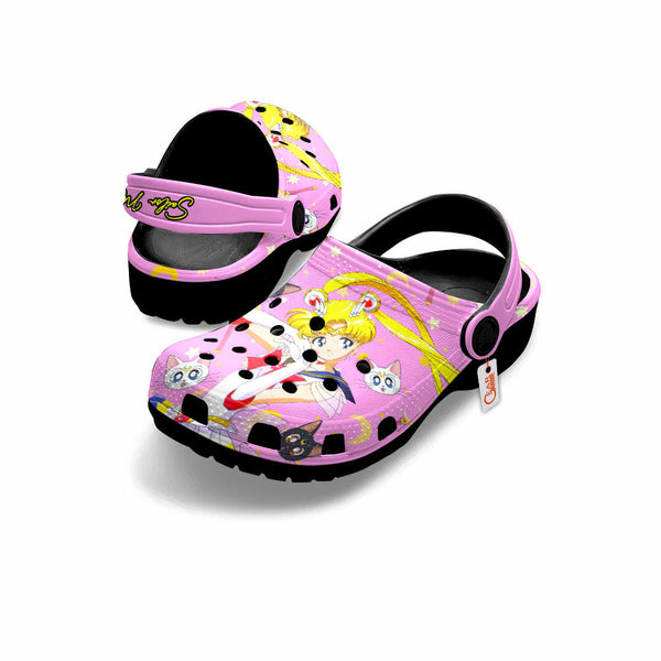 Usagi Tsukino Clogs Shoes Personalized