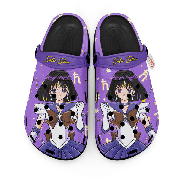 Sailor Saturn Clogs Shoes Personalized