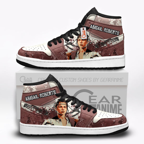 Abigail Roberts Custom Shoes Red Dead J1-Sneakers