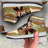 Bill Williamson Custom Shoes Red Dead J1-Sneakers