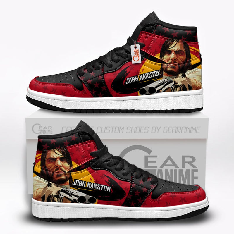 John Marston J1-Sneakers Custom Games Shoes